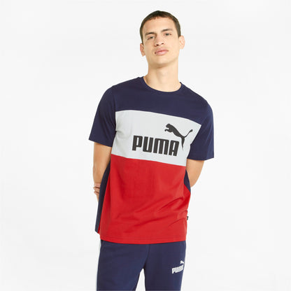 T-shirts Homem Puma Ess Colorblock