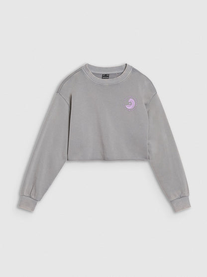Sweatshirt de Algodão Menina 4F