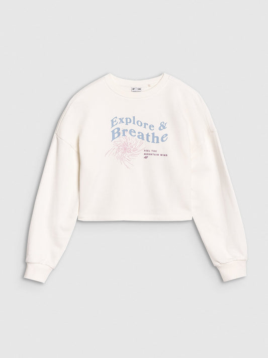 Sweatshirts de Algodão Menina 4F