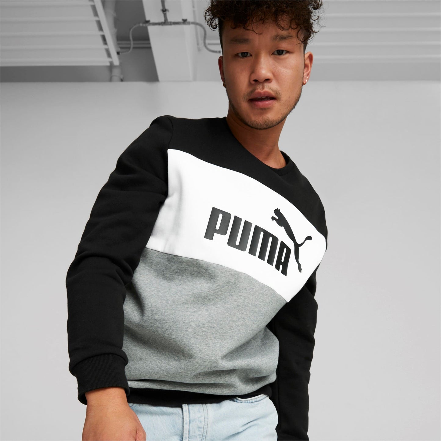 Sweatshirts Homem Puma Ess Colorblock