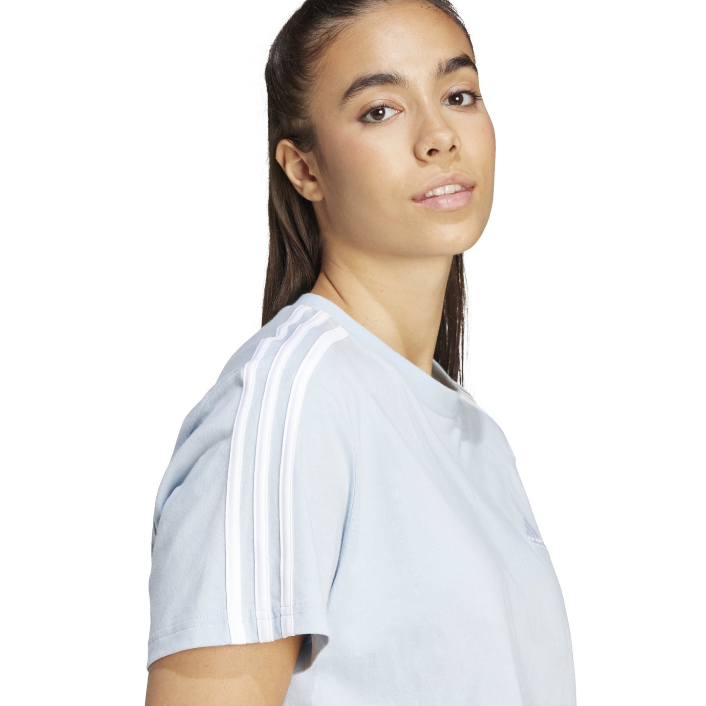 T-shirts de Algodão Adidas 3-Stripes Essentials