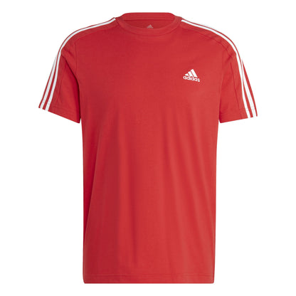 T-shirts de Algodão Adidas 3-Stripes Essentials