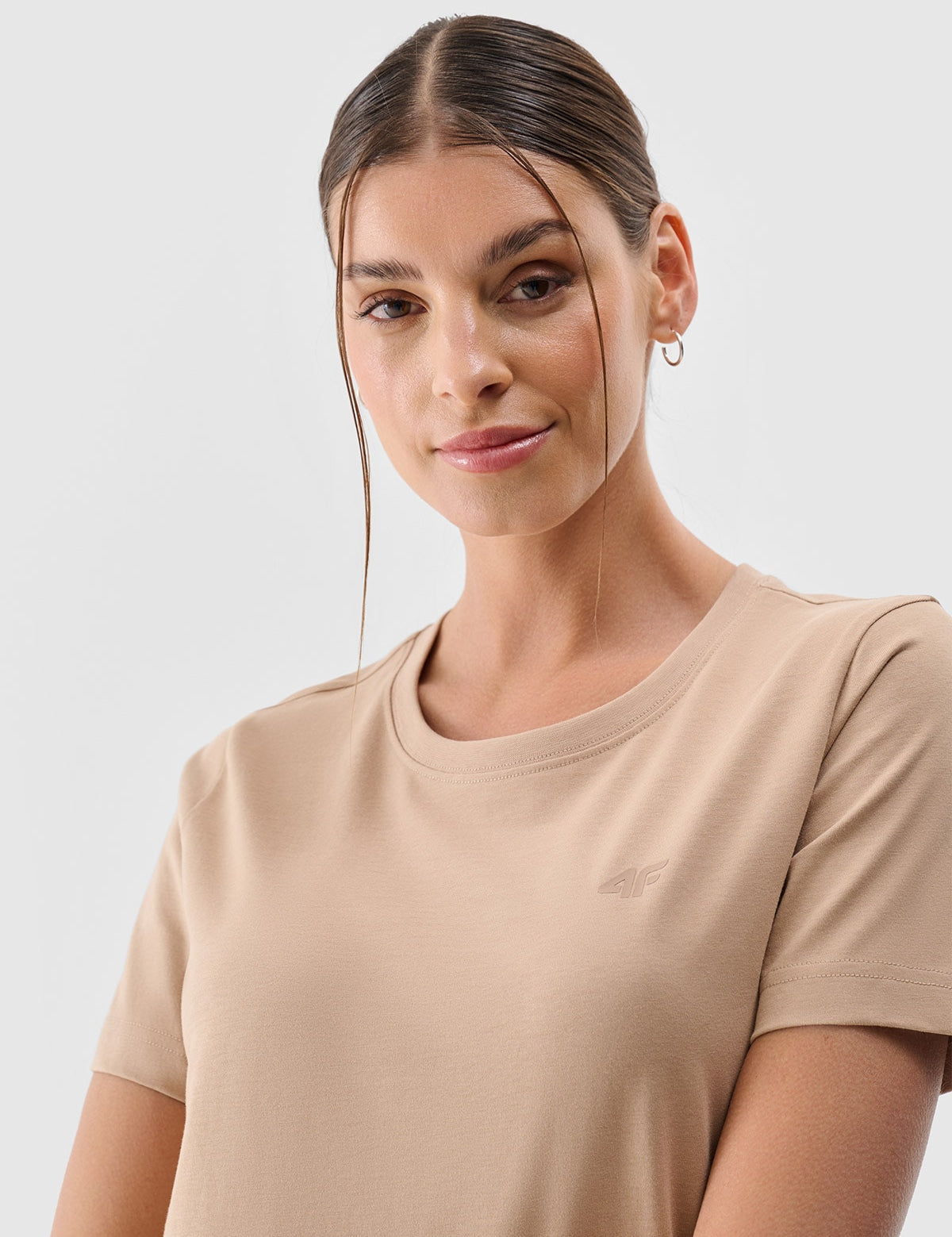 T-shirts de Algodão Básicas Mulher 4F