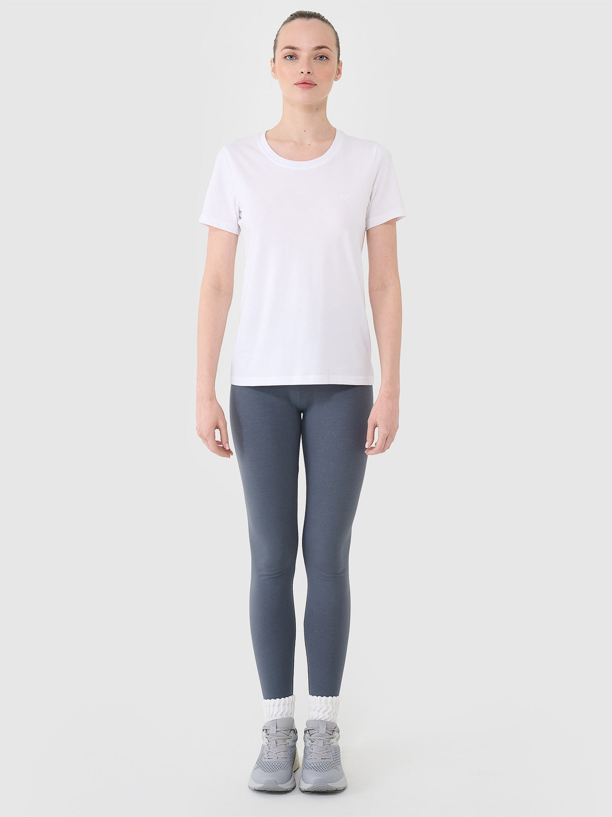 T-shirts de Algodão Básicas Mulher 4F