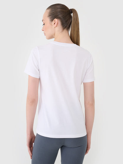 T-shirts de Algodão Básicas Mulher 4F