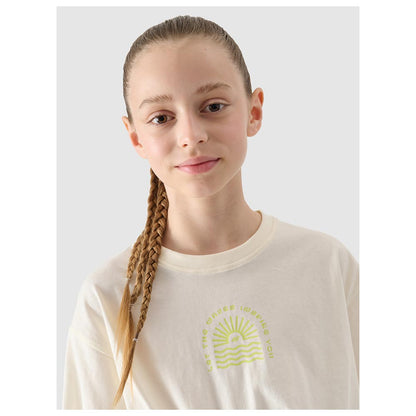 T-shirts de Algodão Menina 4F