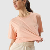 T-shirts de Algodão Mulher 4F Basic