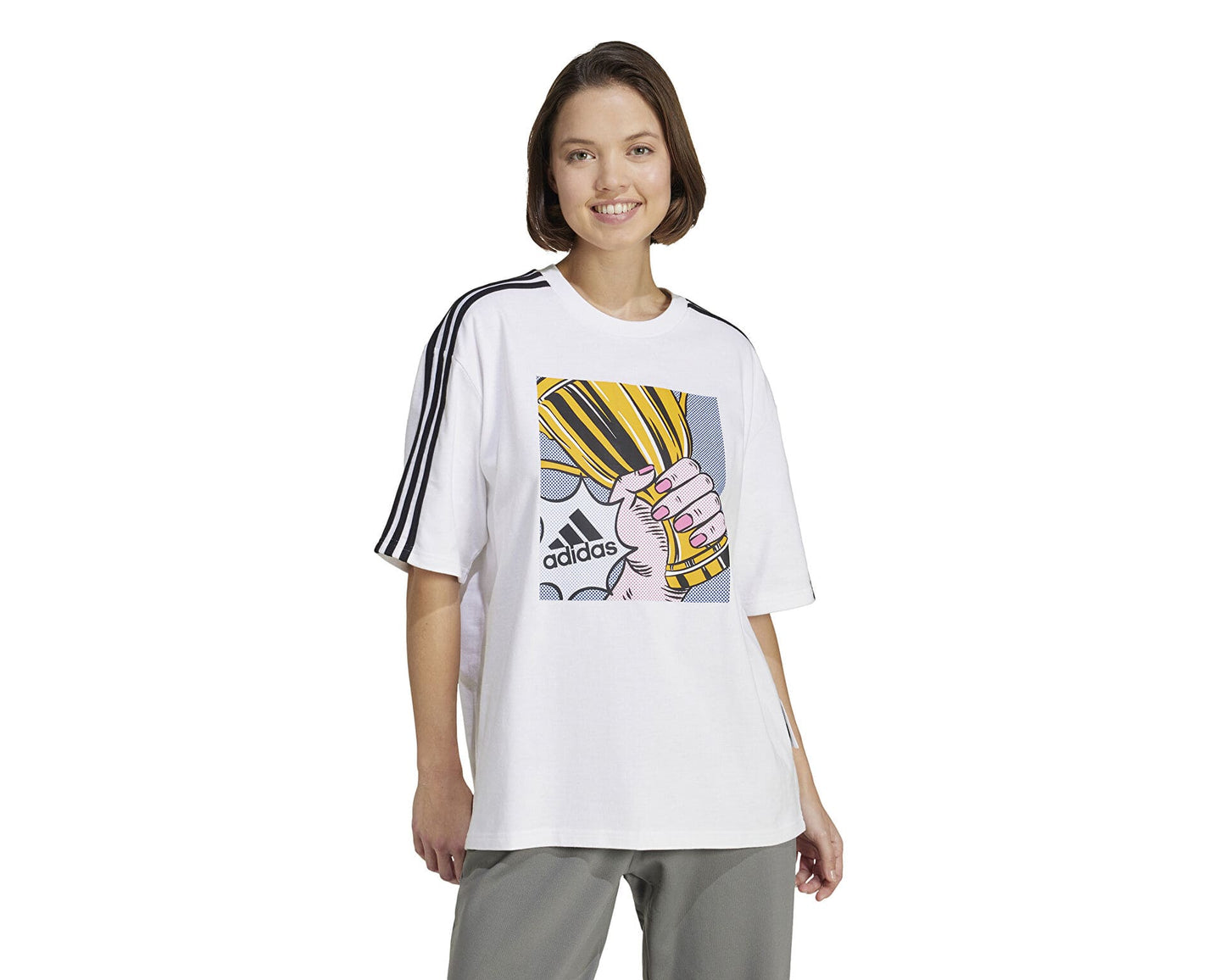 T-shirts Mulher Adidas Gallry Os